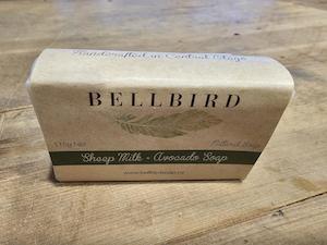 Soap: Bellbird Sheep Milk Avocado Soap