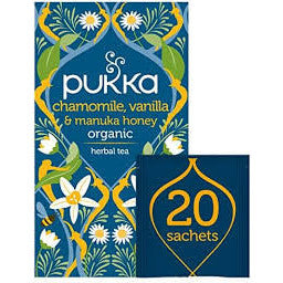 Pukka Chamomile Vanilla & Manuka Honey Tea