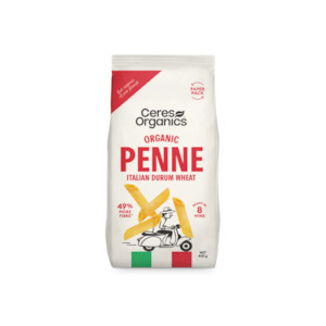 Organic: Ceres Durum Wheat Penne Pasta 400g
