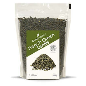 Grains Pasta Rice Amp Pulses: Ceres Organics French Green Lentils - 500g