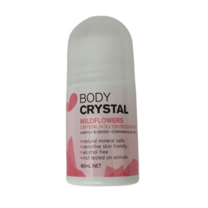 Personal: Wildflowers Body Crystal Deodorant Roll-On