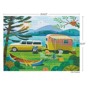 Games Amp Puzzles: Werkshoppe Happy Camper 1000 Piece Puzzle