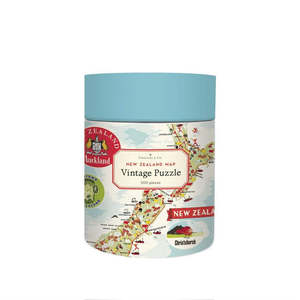 NZ Map 500 Piece Puzzle