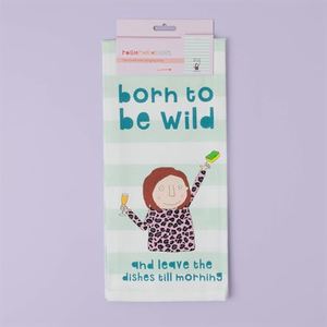 Laundry: Born To Be Wild Tea Towel