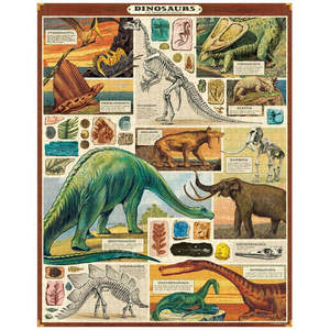 Dinosaurs 1000 Piece Vintage Jigsaw Puzzle