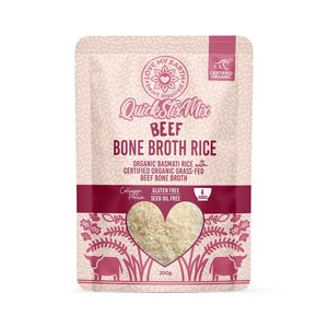 Grocery: Love My Earth Beef Bone Broth Rice