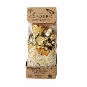 Risotto with Zucchini & Zucchini Flowers 300g