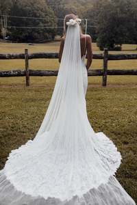 Veils: Pearly Long Veil | Grace Loves Lace