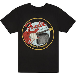 Products: FENDER 1946 GUITARS & AMPLIFIERS T-SHIRT Fender