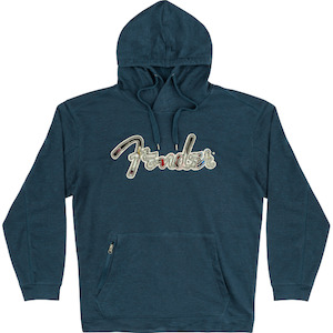 Products: FENDER FRAYED LOGO HOODIE Fender