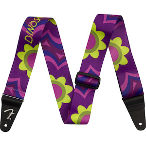 Products: FENDER J MASCIS MAGENTA FLOWER STRAP Fender