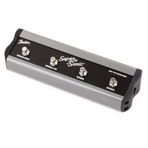 Products: FENDER 4-BUTTON FOOTSWITCH: AMP VOICING, CHANNEL, FX LOOP BYPASS, REVERB Fender