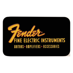 FENDER FINE ELECTRIC PICK TIN 12 PACK Fender
