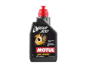 Oils Lubricants: Motul Gear 300 Transmission Fluid 75W90 - 1 Litre