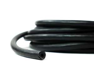 Vacuum Lines: Silicone Vacuum Hose - Black