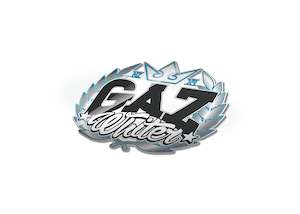 Gaz Whiter - Wreath Sticker