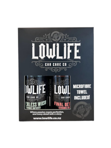Low Life Car Care: Low Life Waterless Wash / Final Detailer - Twin Pack