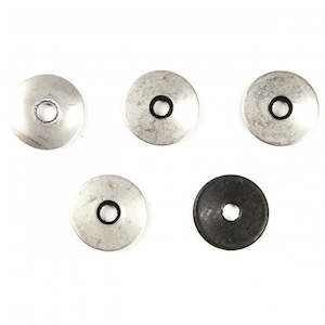 Dagger: DAGGER STAINLESS STEEL &NEOPRENE WASHERS 1/4 IN-5 PACK