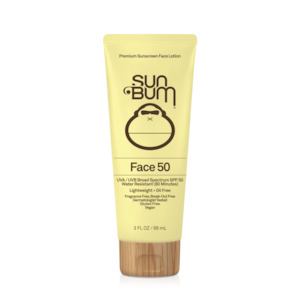 SUN BUM SPF50  FACE LOTION 88ML