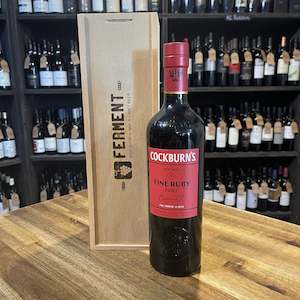 Port Fortified Wine: Cockburn's Fine Ruby Port Portugal