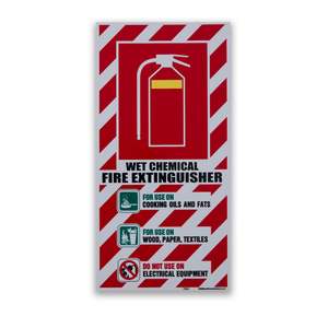 Signs Accessories: Wet Chemical Blazon