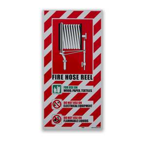 Signs Accessories: Fire Hose Reel Blazon