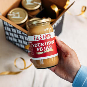 Nut Butters: Personalised Super Crunchy Peanut Butter