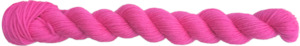 Sock yarn mini skein: Sock yarn Mini Skein - Hot Pink