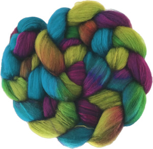 Jewels - Merino and Silk Sliver