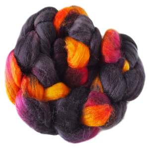 Embers: Embers - Merino and Silk Sliver