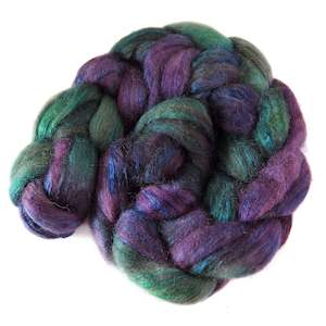 Black Watch - Merino and Silk Sliver