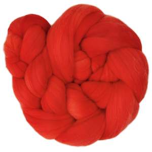 Autumn Red - Fine Merino Sliver
