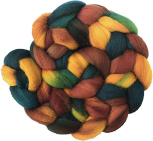 Dark Autumn - Fine Merino Sliver