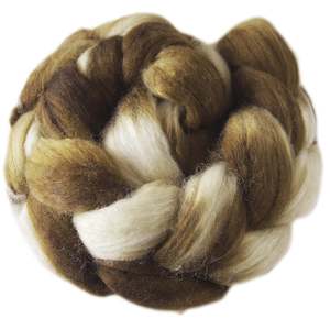 Mink: Mink - Merino and Silk Sliver