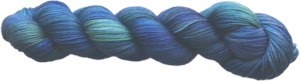 Blue Peacock - Silk-Merino 15-85 4 ply