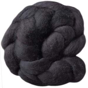 Charcoal: Charcoal - Fine Merino Sliver