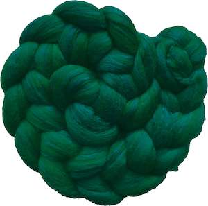 Emerald - Fine Merino and Silk Sliver