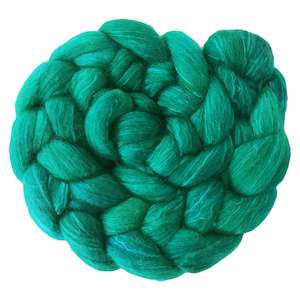 Emerald - Merino and Silk Sliver
