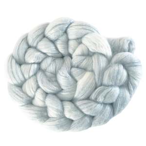 Ash: Ash - Merino and Silk Sliver