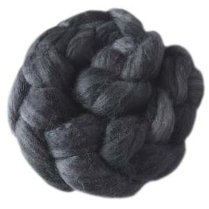 Soot: Soot - Merino and Silk Sliver