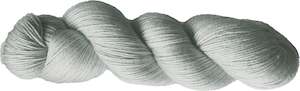 Silver: Silver - Silk-Merino 50-50 4 ply