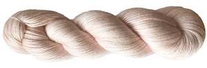 Pastel: Creamy Pink Blush - Silk-Merino 50-50 4 ply