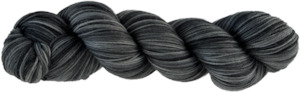 Gentle Machine Washable: Dark Grey Tonal- Enduro Sock Yarn