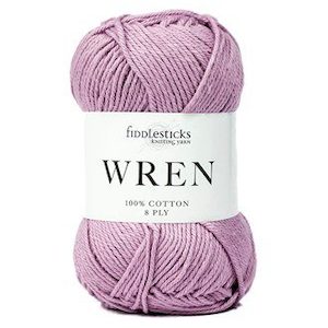 Fiddlesticks Wren 8 Ply 100% Cotton Fibrespace