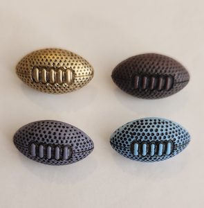 Products: Rugby Ball Buttons