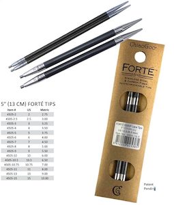 ChiaoGoo Forté 2.0 Tips Fibrespace