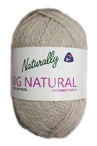 Naturally Big Natural Chunky 14ply NZ Wool - Fast Shipping