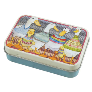 Emma Ball Mini Hinged Tin - Dapper Ducks Fast shipping