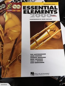 Essential Elements 2000 for Band – Trombone Book 1 Plus CD and DVD