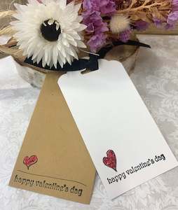 Custom: Valentine Day Gift tag